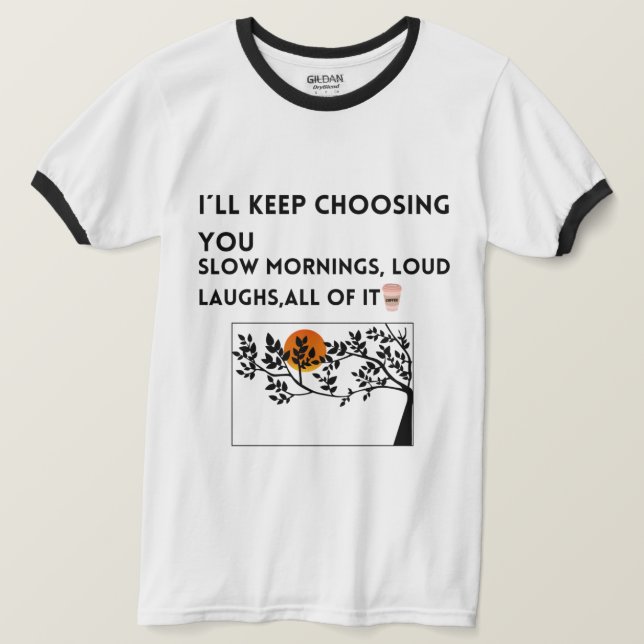 välja kärlekskvot T-shirt  (Design framsida)