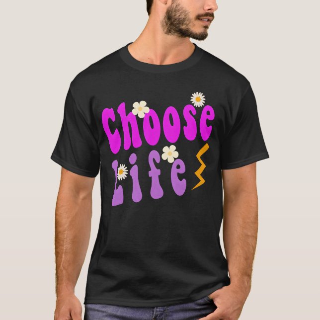välja livet rolig citat vän t shirt (Framsida)