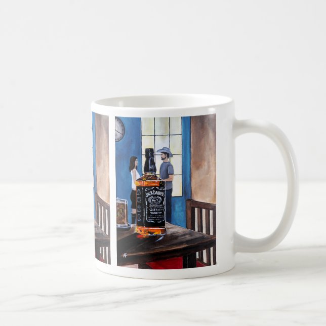 Välja Texas-målning av Alfred Fox Kaffemugg (Höger)