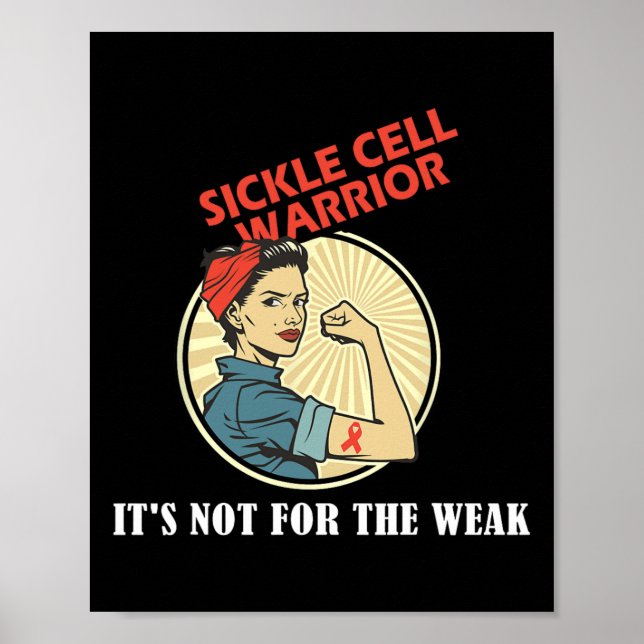 Väljare av sickle-cell-medvetandegrad poster (Framsidan)