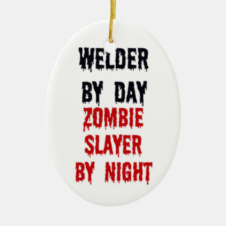 Väljare efter daglig Zombie-skikt efter natt Julgransprydnad Keramik
