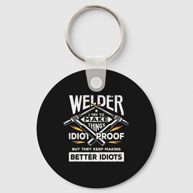 Väljare försöker göra Sak Nyckelring (Framsida)