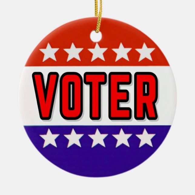 Väljare Julgransprydnad Keramik (Framsidan)