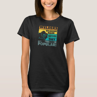 Väljare som hade en mask, de var populära svetsade t shirt