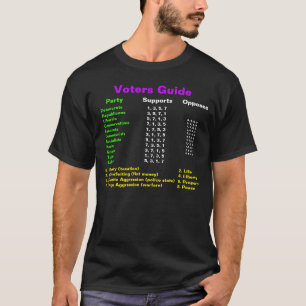 Väljare vägleder t-shirt