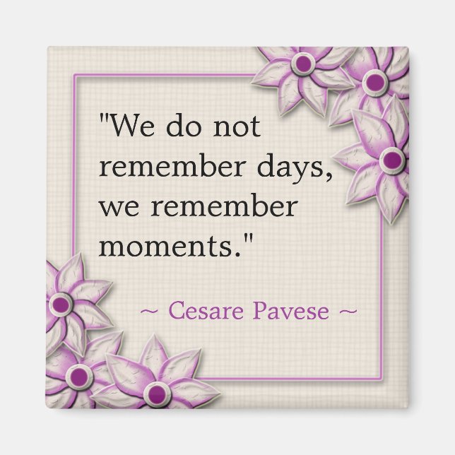 Väljarinspirerande citattecken - Magnet (Framsidan)