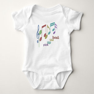 VÄLJER den linjära multifärgaden för musik not T Shirt