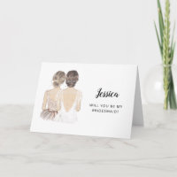 Väljer du att vara min brudtjänstebud Förslagskort