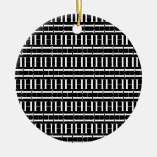 Väljer initialt brevH för monogramen, Julgransprydnad Keramik