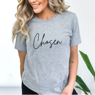 Väljt Minimalistiskt skript Christian Faith T-Shir T Shirt
