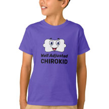 Väljusterad ChiroKid Chiropraktic T-Shirt