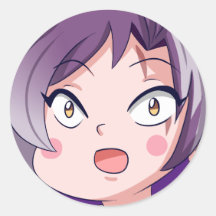 Valk Pikachu Ansikte Sticker