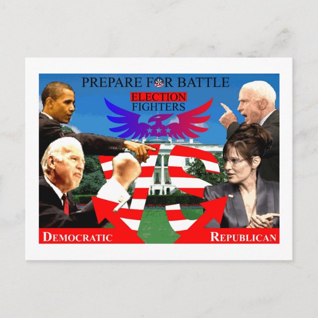 Valkämpar! Vykort (Framsida)