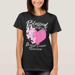 Välkänd för att kallas Bröstcancer överlevande Ros T Shirt