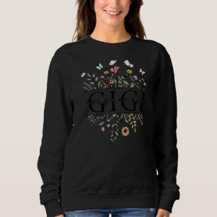 Välkänd för att kallas Gigi Blommigt Mors dag T Shirt