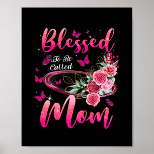 Välkänd för att kallas Mamma Cute Mors dag Poster