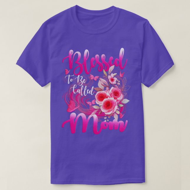 Välkänd för att kallas Mamma Cute Mors dag T Shirt (Design framsida)