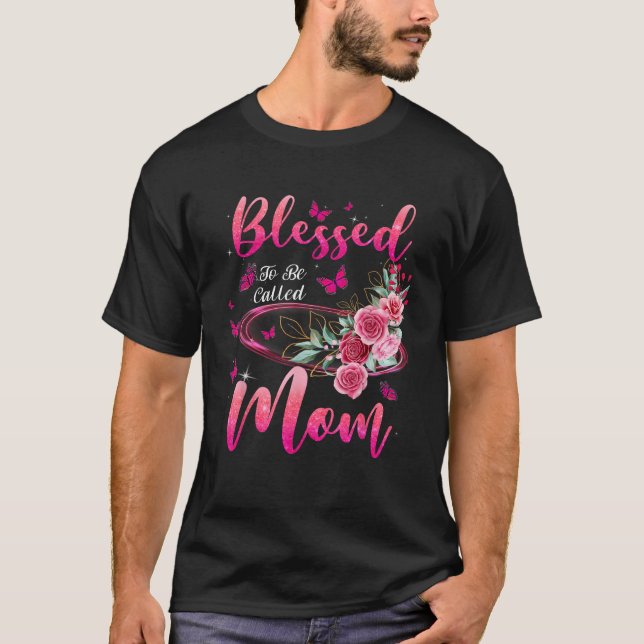 Välkänd för att kallas Mamma Cute Mors dag T Shirt (Framsida)