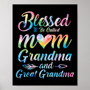 Välkänd för att kallas Mamma Grandma Underbar Gran Poster