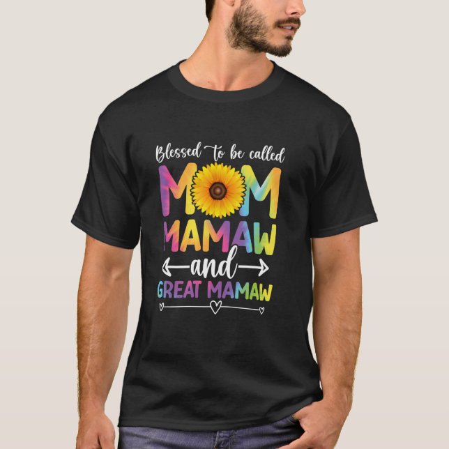 Välkänd för att kallas Mamma Mamaw och Underbar Ma T Shirt (Framsida)