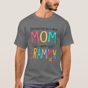 Välkänd för att kallas Mamma och Grammy Mors dag 2 T Shirt