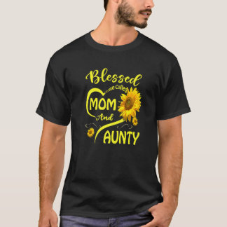 Välkänd för att kallas Mamma och guldblomma Mothe T Shirt