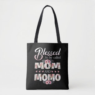 Välkänd för att kallas Mamma och Momo färgstark Tygkasse