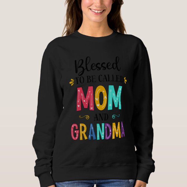 Välkänd för att kallas Mamma och mormor mor T Shirt (Framsida)
