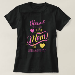 Välkänd för att kallas Mamma och mormor T Shirt