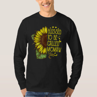 Välkänd för att kallas Momaw Grandma Solros Mothe T Shirt
