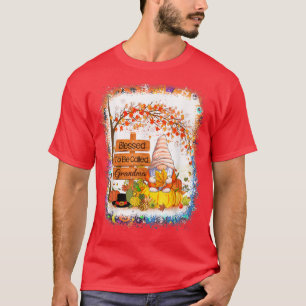 Välkänd för att kallas mormor Gnome hösten än T Shirt