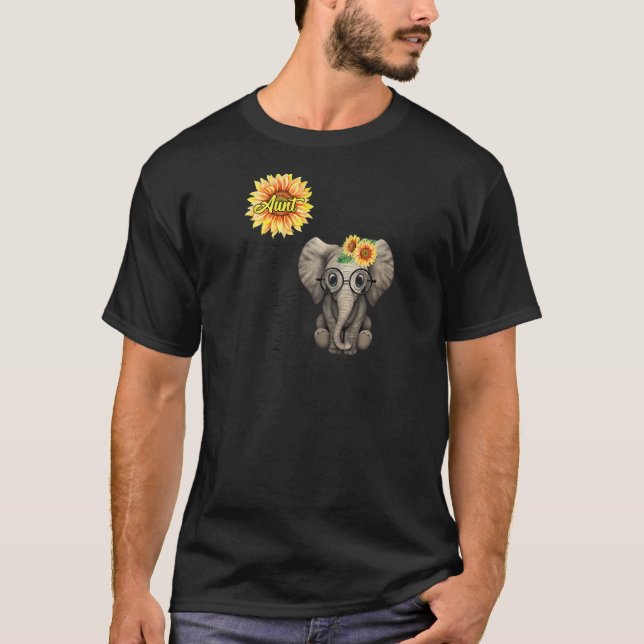 Välkänd för att kallas Moster Hippie Elephant Tshi T Shirt (Framsida)