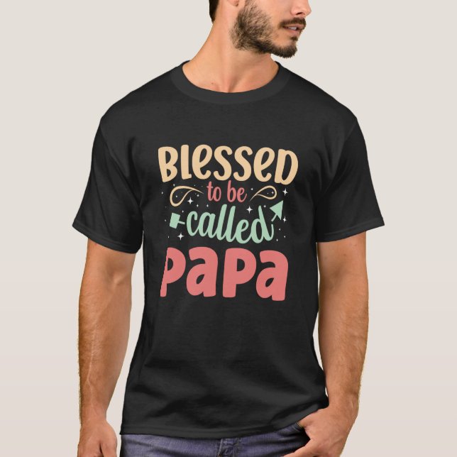 Välkänd för att kallas Pappa Cute Blating Swe T Shirt (Framsida)