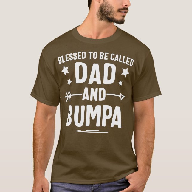 Välkänd för att kallas Pappa och Bumpa Fars dag T Shirt (Framsida)