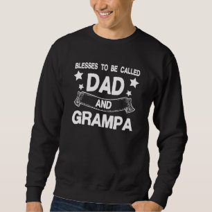 Välkänd för att kallas Pappa och Grampa Lång Ärmad Tröja