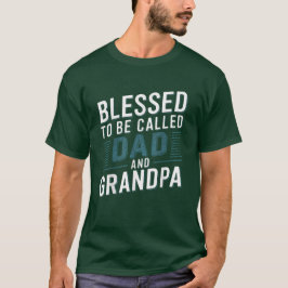 Välkänd för att kallas Pappa och Grandpa Fars dag T Shirt