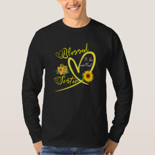 Välkänd för att kallas Syster Solros Heart Mor T Shirt