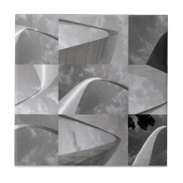 Välkänd gateway till Västern St Louis Arch Kakelplatta