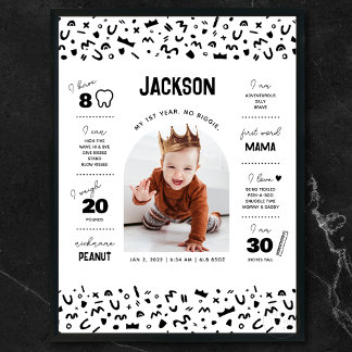 Välkänd milstolpe i Baby Poster