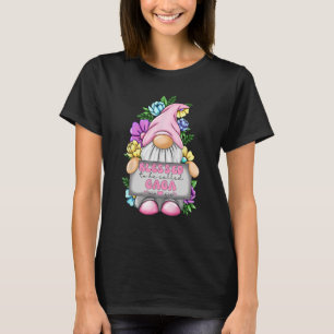 Välkänd som Gaga Gnome Cute Girl Mor T Shirt