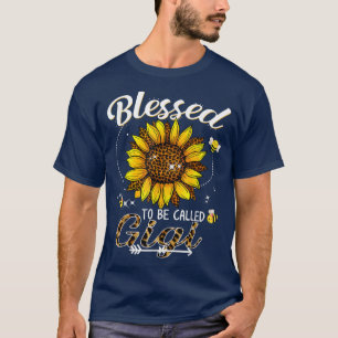 Välkänd som Gigi Funny Leopard Solros T Shirt