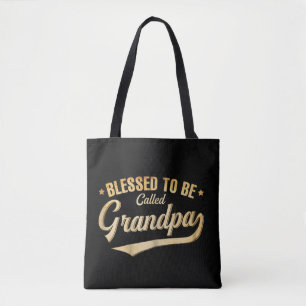 Välkänd som "Grandpa Fars dag Grandpa" Tygkasse