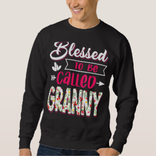 Välkänd som Granny Mors dag Costume Lång Ärmad Tröja