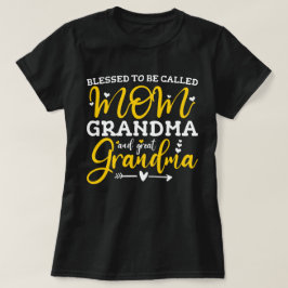 Välkänd som Mamma mormor och Underbar mormor T Shirt