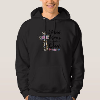 Välkänd som Mamma och Gigi Funny Grandma Mo Hoodie