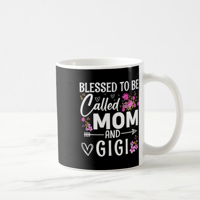 Välkänd som Mamma och Gigi Mors dag Flo Kaffemugg (Höger)