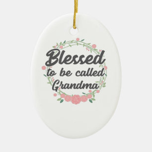 Välkänd som Maw Grandma Mors dag G Julgransprydnad Keramik