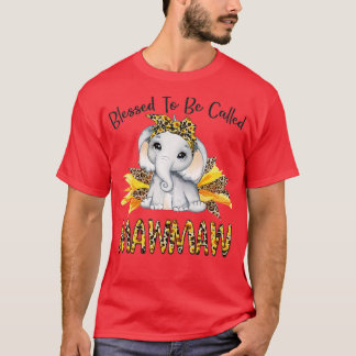 Välkänd som "Mawmaw Solros Elephant T Shirt