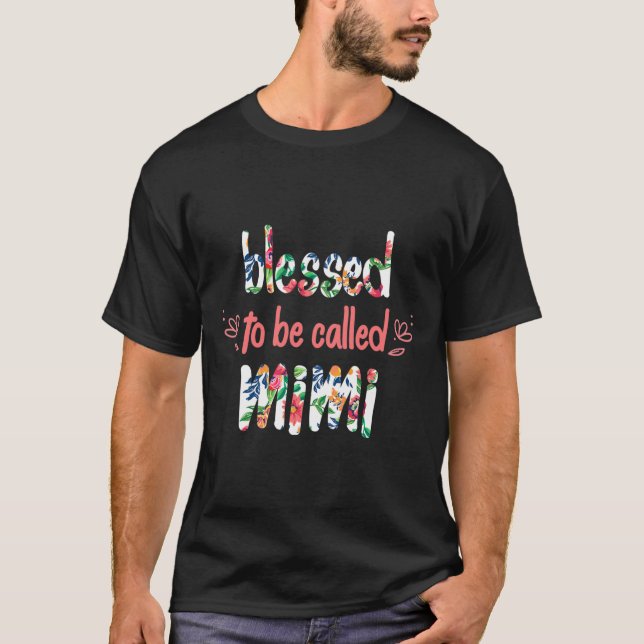 Välkänd som Mimi Mors dag T Shirt (Framsida)