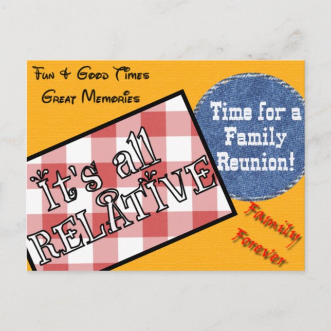 Välkänt vykort för återförening (Framsida)